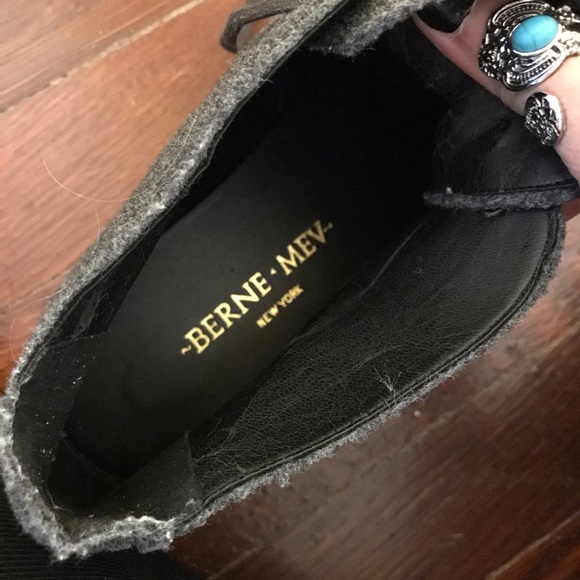 Grey Wool Shoes - Picture 6 of 6